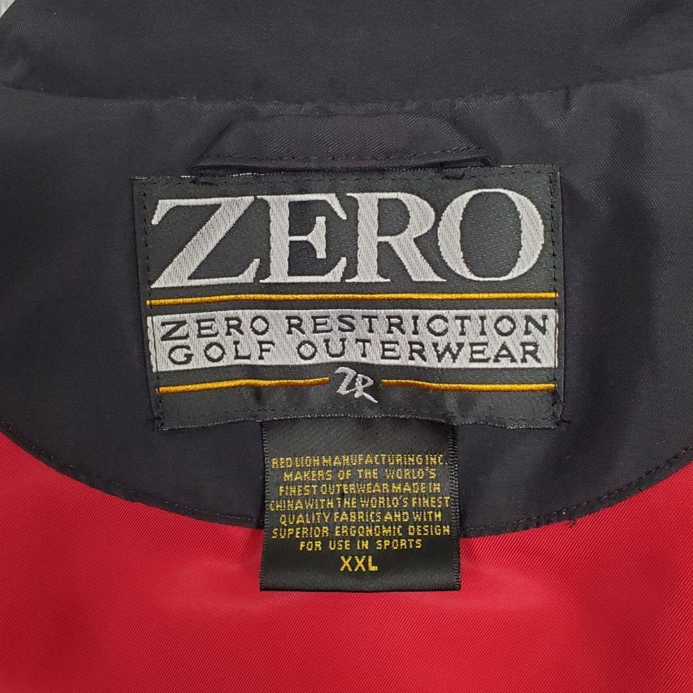 Zero Restriction Size Xxl Jacket Windbreaker Wind… - image 6